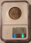 Saint Pierre   Miquelon 1948 A 2 Francs Essai Km-e2a Ms63 Ngc Toning Low Mintage