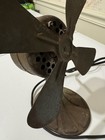 Antique 1920 s Emerson 29646 Brass Blade Oscillating Electric 3 Speed Fan Works