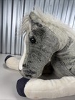 Vintage Breyer Grey Horse Plush Stuffed Animal Toy 30    Huge Giant Rare