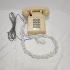 Cortelco Itt 250044 Cream   Beige   Tan Single-line Corded Analog Desk Phone Usa