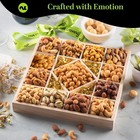 Nut Cravings Gourmet Collection - Mixed Nuts Gift Basket In Reusable Diamond