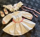 Pleasant Company American Girl Samantha Tea Dress   Party Slippers