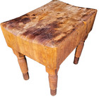 Vintage Solid Maple Appleton Wood Products Co  Butcher Block