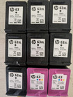Lot 32 Empty Ink Cartridges  Hp63xl  63  950xl  951  951xl canon 3 Full 