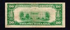  20 1929 National Banknotes Brown Seal New York Free Shipping  b133 