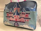 Nwot Disney Buckle-down Sleeping Beauty Castle Pet Dog cat Carrier Travel Bag