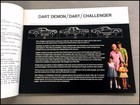 1972 Dodge Vintage Brochure Catalog - Challenger Charger Dart Demon Monaco R t