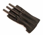 Defender 6  3pc Heavy-duty Steel Spike Throwing Knife Set   Wrist Strap Sheath