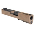 G26 Complete Slide - Ported Fde 1w Slide barrel Fits Glock 26 Gen 3