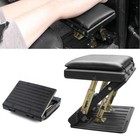 4-level Expanded Footstool Foot Rest Pad For Long-term Trip Ergonomic Ottoman Us