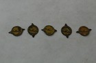  Vintage Tin Tobacco Tag P Lorillard Mechanics Delight  Lot Of 5  3