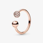 Ring Silver Sterling Open Adjustable Ring Thumb Ring