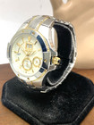 Seiko Men s Watch Snp008 Kinetic Perpetual Calendar Date Two Tone Steel 41mm