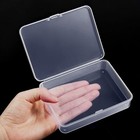 2x Small Plastic Storage Container Box Diy Coins Screws Jewelry Charms Travel