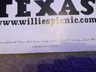 Collectable Poster Willie Nelson 2004 Picnic Fort Worth Texas Limited 1 500