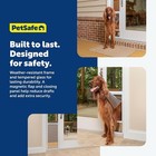 Petsafe Freedom Aluminum Patio Panel Dog Door Insert  Large Tall  White