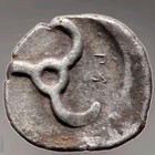 Dynasts Of Lycia  Perikles Ar Drachm Ca 380-360 Bc  Lion Scalp   Triskeles