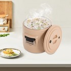 3 96gal Food Warmer Hot And Cold Insulated Beverage Soup Container Bucket W lid