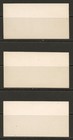 Vintage Place Cards   carnival De Nice   Unmarked  Unused 