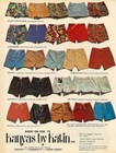1972 Vintage 70s Kanvas By Katin Surf Trunks Sz 33 34 Shorty Eyekatchers Hawaii
