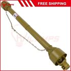 Pto Shaft 1-3 8  X 6 Spline Ends T4 39 -55  For Brush Hog Pto Drive Shaft 1000 M