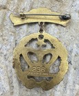 Antique 1915 Masonic Order Of Amaranth Grand Court Numbered Medal Badge