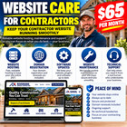 Contractor Website  Professional 3-page Website Design  Website  225