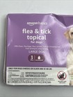 Amazon Basics Flea And Tick Topical Treatment  Large Dogs 45-88 Pounds - 3 Count