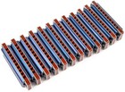 Easttop Harmonica Set 12 Key Blues Harp Professional Diatonic Harmonica Set Gift