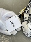 Nwt Christian Dior Made In Italy Black White Plan De Paris Makeup Bag Pouch