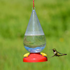 Dew Drop Plastic Hummingbird Feeder - 32 Oz  Capacity