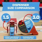 1 88 In  X 66 7 Ft  Heavy Duty Shipping Packaging Tape  6-pack With Dispenser 
