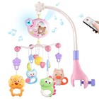Crib Mobile With Music And Lights  Baby Mobiles For Cribs  Nursery Musical Mobil