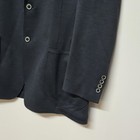 Samuelsohn Merino Wool Knit Jacket Gray Blazer Coat Men   s 42r  795 Business