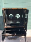 Price Redeuced    Beautiful Chinoiserie Black Lacquered Armoire 