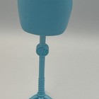Barbie Doll Dress Form Mannequin Clothes Display Model Stand Holder Blue
