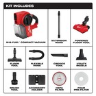 Milwaukee 0940-80 M18 Fuel 18v Cordless Compact Vacuum - Bare Tool recon