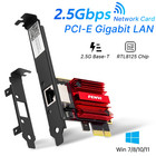 2 5gbps Pcie Network Adapter Realtek Rtl8125b Chip Multi-gigabit Ethernet Card