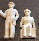 1950 s Marx Western Ranch Cowboys Trucking Terminal Figures  Roy Rogers Bar M