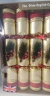 The Oldeenglish Cracker Co  Holiday Cracker Favors 2 Sets Of 6 Festive Crackers