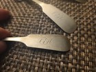 Antique Platt   Brothers Coin Silver Spoon