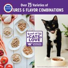 Wellness Healthly Indulgence Morsels Adult Wet Cat Food 24 Pack Natural Ounce