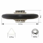 2pc 349241t Dryer Drum Roller Kit For Whirlpool Kenmore Sears Ap3098345 Ps347627