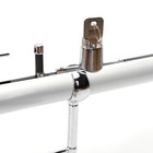 10pcs Aluminium Lockable Eyewear Eyeglasses Sunglasses Display Rod 12 14 18frame