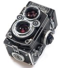 Rolleiflex Zeiss Planar 3 5 75mm Lens Tlr F 75mm Camera Meter Cased Clean