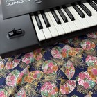Roland Juno-d Keyboard Synthesizer With Power Cord And Soft Case