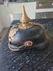 Ww1 Imperial German Spike Helmet Leather Prussian M1915
