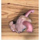 Rare Littlest Pet Shop Authentic 868 Pink Champagne Angora Rabbit Blue Moon Eyes