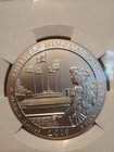 2019 P 5 Oz Silver 25c American Memorial Park Sp69