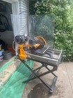 Felker Fts 150 10  1 5 Hp Wet Tile Saw With Stand And Water Tray
